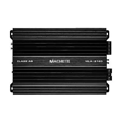 Deaf Bonce Amplifier 800 Watt Class AB 2 Channel Machete Car Audio Black • $109.90