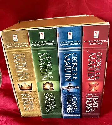 New Boxed Set Game Of Thrones - A Song Of Ice And Fire Set (1-4) Early 2000s • $24.95
