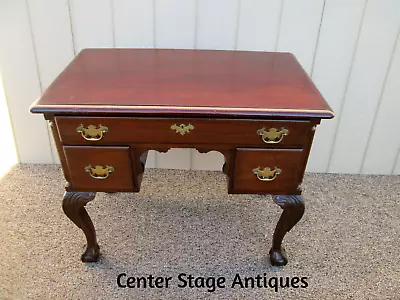 54083 Mahogany Ball And Claw Foot Lowboy Server Dresser • $375