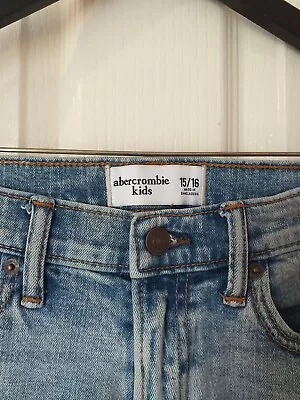 Abercrombie Kids Denim Shorts| Size 15-16 Years Old • £8.50