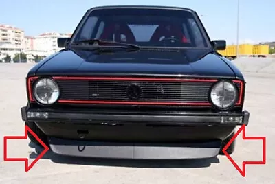 VW Golf Rabbit I II MK1 Front Bumper GTI LIP Duckbill Chin Splitte • $119