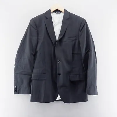 Dolce & Gabbana Mens Suit Jacket 38  Chest Black 2 Button Wool Blazer Lined D&G • £44.49