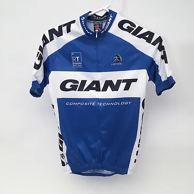 Giant Cannibal Mens/Womens Cycling Short Sleeve Jersey XS Road Bike Retro • $19