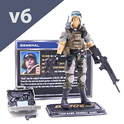 2014 Hasbro GI Joe 50th Anniversary General Clayton  HAWK  Abernathy V6 | 100% • $45.79