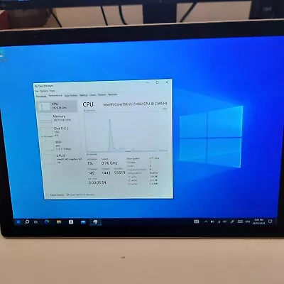 Microsoft Surface Pro 5 I5-7300U 2.6GHz | Win 10 | 8GB RAM 256GB Tablet [VIC] • $160