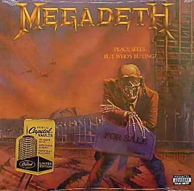 Megadeth - Peace Sells... But Who's Buying? Vinyl LP Album Reissue Limited E • $36.99