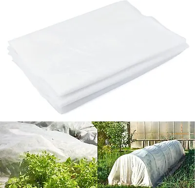 £8.49 • Buy Garden Plant Fleece Frost Protection Winter Cover 5m 10m  30gsm Horticultural