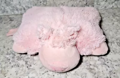 $23.99 • Buy Pillow Pets Pee Wees 2010 Pig Plush Stuffed Animal Pillow Preowned Pink Has Spot