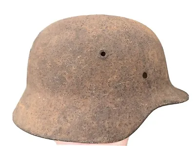 M40 Helmet WW2 WW II Germany Stalhelm  Size 66 • $169.99