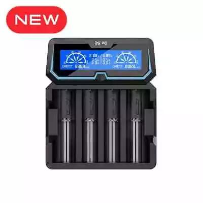 XTAR X4 Battery Charger 3.7V 2A Fast Charge 100% Genuine Xtar NEW UK Plug • £35.99