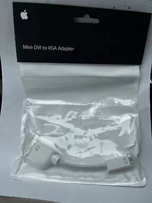 Apple MacBook Mini DVI To VGA Cable Adapter M9320G/A Genuine OEM • $19.92