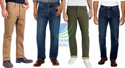 Weatherproof Vintage Men Regular Comfort Stretch Fleece-Lined Jeans • $24.32