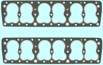 $165.08 • Buy Lincoln 267 292 305 V12 Engine Cylinder Head Gaskets Pair Set (2) BEST 1936-1948