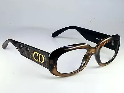 $87 • Buy Christian Dior CD 2006 10b Caramel Brown Vintage Sunglass Frame  Austria