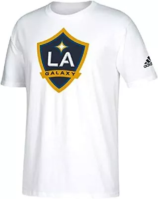 Adidas MLS LA Galaxy Tee Shirt White DX2219  • $16.99