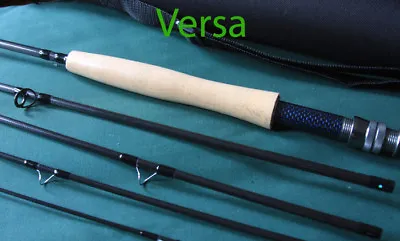 Dapping  Fly Rod  New Legend 10 Ft 6/7 Weight 5 Piece Versa  With Bag Tube & Gte • $99.55