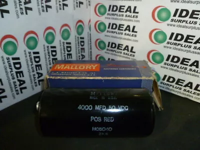 Mallory Hc5040 Capacitor New In Box • $42.89