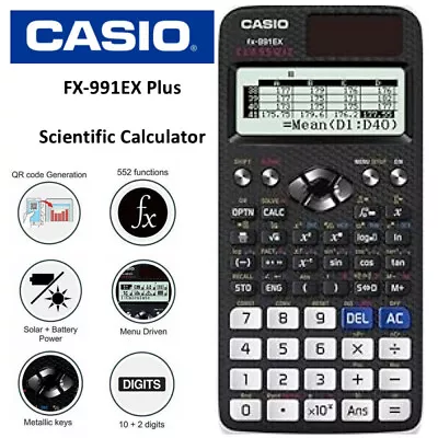 CASIO FX-991EX Multi-Functional Scientific Calculator Tool For Student Engineers • $26.89