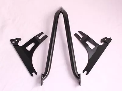 $143.10 • Buy 22  Backrest Sissy Bar Harley Dyna Super Glide Street Bob Fxdc Fxdb Black 06-17