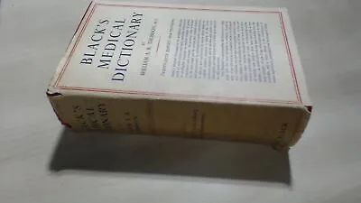 			Blacks Medical Dictionary William A.R. Thomson Adam And Charles		 • £8.49