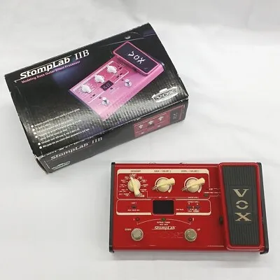 VOX Stomplab 2B IIB Bass Multi Effect Pedal Used • $90.77