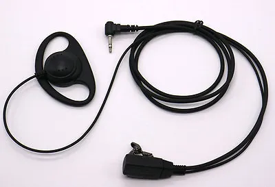Security D-Shape Hanger Earpiece For Motorola Talkabout Radio T5200 6200C 2.5MM • $3.49