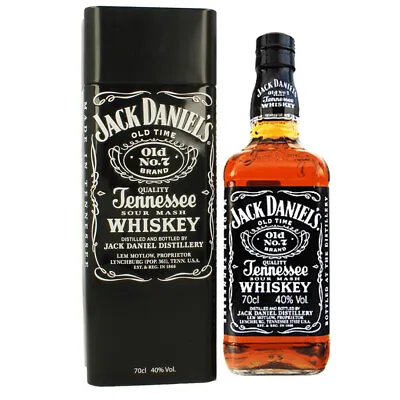 Jack Daniel's Old Time No 7 Tennessee Whiskey With Tin Box  • $169