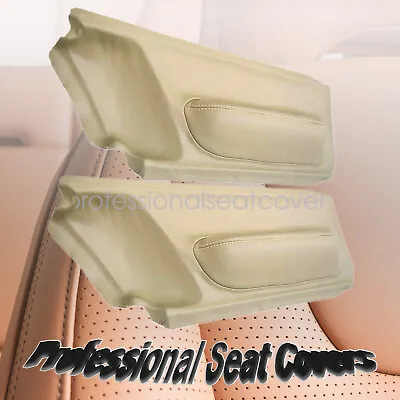 2Pcs Door Panel Insert Cards Beige Leather Fits Volkswagen Beetle 1998-09 2010 • $18.98