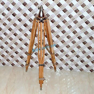 $276.49 • Buy Royal Vintage Style Wooden Tripod Stand Floor Lamp Home Decor Without Shade Gift