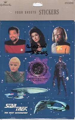 Marina Sirtis Autographed Hallmark Sticker Set • $20