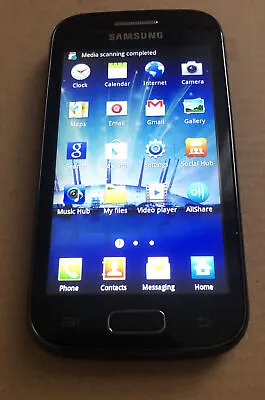 Samsung Galaxy Ace 2 GT-I8160 - 4GB - Onyx Black (O2 Giff Gaff ) Smartphone • £14.99