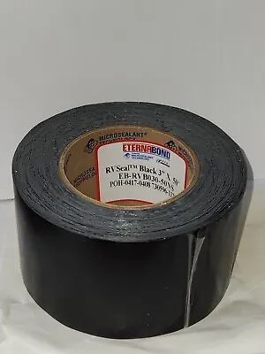 3  X 50' Eternabond RV Roof Tape RVSeal Black EB-RVB030-50NS EPDM Rubber Roof • $47.95