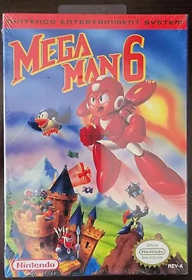 Mega Man 6 (Nintendo Entertainment System 1994) Brand New Sealed! • $2000