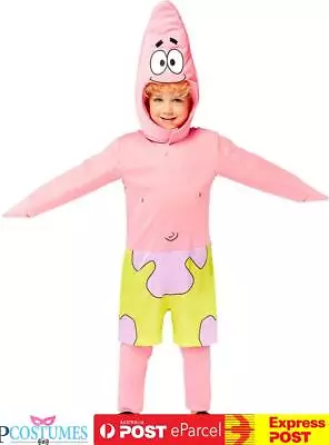 Licensed Spongebob Patrick Sponge Bob Boys Child Book Week Dress Costume • $55