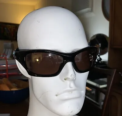 $120 • Buy Oakley Pit Bull Sunglasses In Black Metal Flake