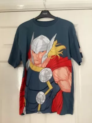 Boys Marvel Avengers ‘Thor’ Blue T-shirt Size 13yrs By Next • £2.50