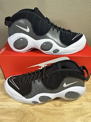 Nike Air Zoom Flight 95 Black Jason Kidd Dm0523 001 No Lid Mens Multi Size • $123.39