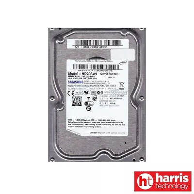 (USED) Samsung 3.5  2TB SATA Hard Drive (HD203WI) • $55