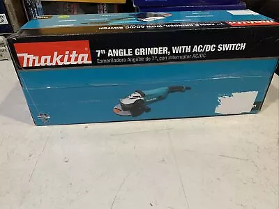 Makita GA7021 7-Inch 15.0 Amp Ergonomic AC/DC Tool-Less Corded Angle Grinder • $199