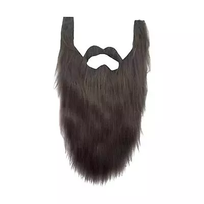 Long Beard Costume Accessories Fake Gnome Beard Fancy Dress For Holiday • £6.96