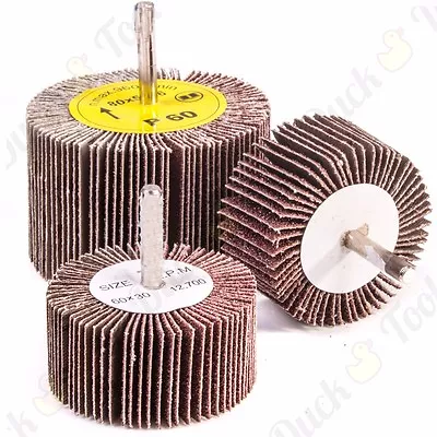 £6.29 • Buy ABRASIVE FLAP WHEEL SANDING WHEEL Three Size Grit Drill Diameter 6mm Rust Remove