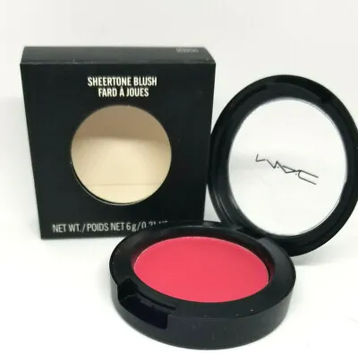 MAC Sheertone  Frankly Scarlet  Shimmer 21 Oz Full Size BNIB Fast/Free Shipping • $14.99