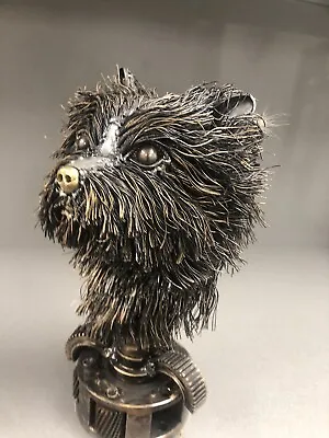 Weld Art Art Metal SculptureDog  PresentArtworkman Caveuniquesigned • $1150