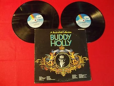 Buddy Holly  A Rock & Roll Collection  Double Lp On Classic Rock Vintage Vinyl! • $2.99