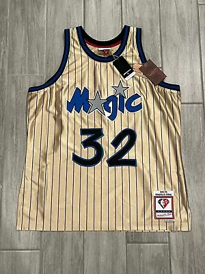 Mitchell & Ness Gold Orlando Magic Shaquille O'Neal 1993-94 Swingman Jersey XL • $110