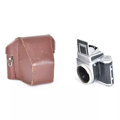 CLA'd Pentacon SIX 6x6 Medium Format Film Camera Body W/ WLF Finder & Case! • $259.99