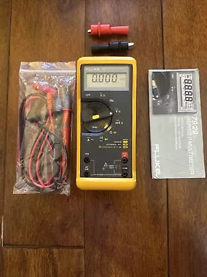 Fluke Multimeter 79 Series II Complete With New Test Leads And Manual - Used • $90