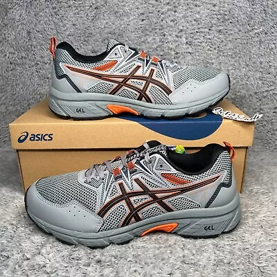 Asics Gel-Venture 8 Running Size 9.5-13 Men Sheet Rock Orange Habanero *NEW • $59.90