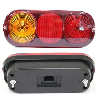 PAIR Stop Tail Indicator Rear Lamp Light For JCB Site Dumper 3T 6T 9T Ton • £45.32