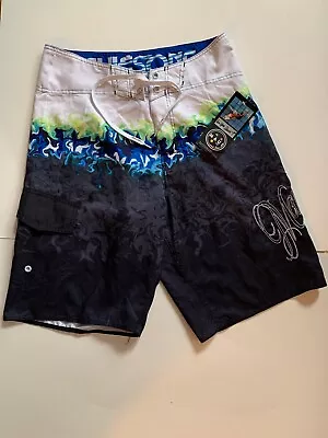 Maui And Sons Mens Board Shorts Swim Trunks Beach Surf Size 30 • $22.95